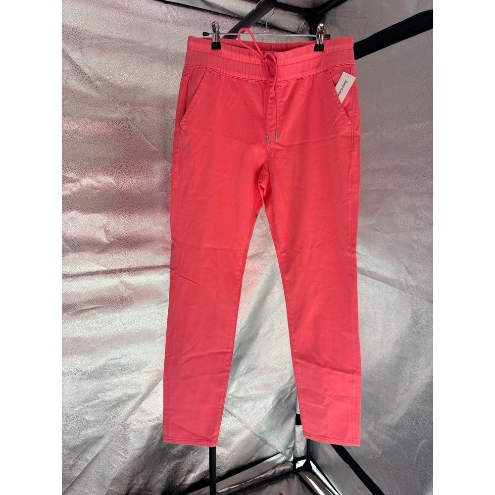 Juicy‎ Couture Berry Skinny Jeans Womens 28 Pink Red Mid Rise Drawstring NWT